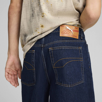 Spodenki męskie Puma X ASAP ROCKY DENIM granatowe 63106601