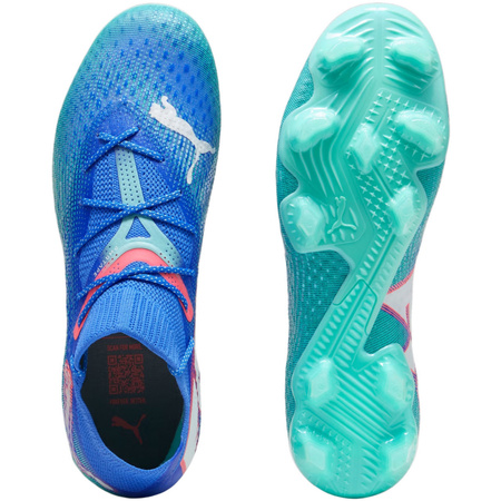 Korki męskie Puma FUTURE 7 ULTIMATE FG/AG niebieskie 10791601