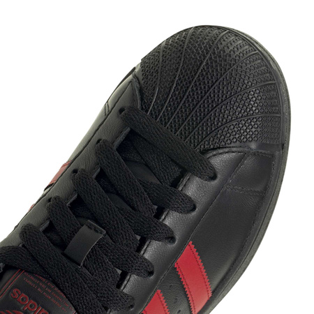 Buty sportowe unisex adidas SUPERSTAR II czarne IH4172
