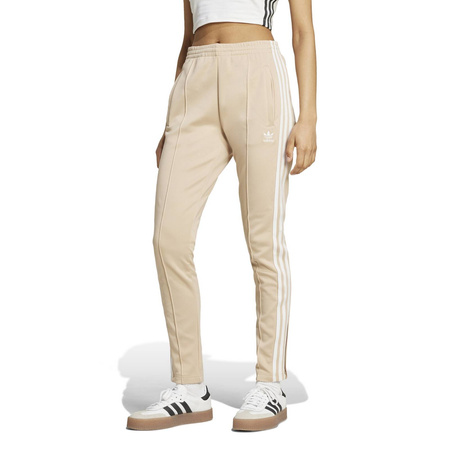 Spodnie dresowe damskie adidas ADICOLOR CLASSIC SST beżowe IZ2837