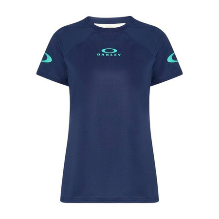 Koszulka rowerowa damska Oakley FREE RIDE JERSEY granatowa FOA500568-6LE