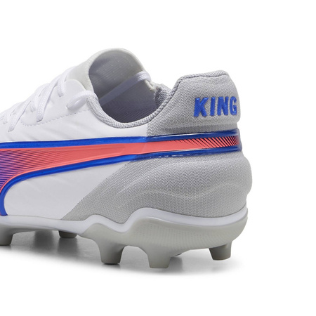Korki chłopięce Puma KING MATCH FG/AG JR białe 10804802