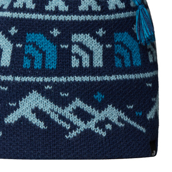 Czapka zimowa unisex The North Face CABIN SKI TUKE granatowa NF0A8CH0HMR