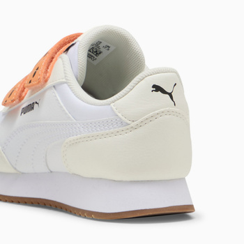 Buty sportowe dziecięce Puma ADAPTOR MATCH V PS białe 40149603