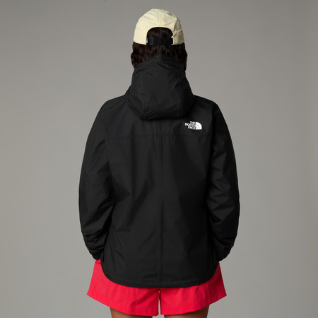 Kurtka wodoodporna damska The North Face ANTORA RAIN czarna NF0A8BKDJK3
