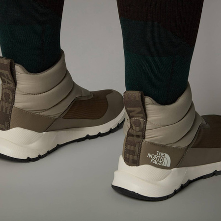 Buty zimowe damskie The North Face THERMOBALL PROGRESSIVE II beżowe NF0A5LWF5II