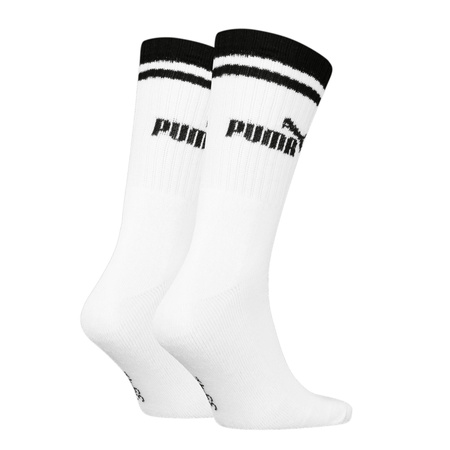 Skarpety unisex Puma ELEMENTS BWT CREW 2-PACK białe 93899201