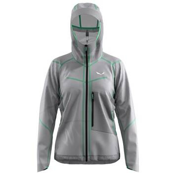 Kurtka wodoodporna damska Salewa NXT szara 00-0000029056_0540