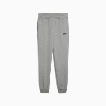 Spodnie dresowe męskie Puma ESS LOGO FL CL szare 68678403