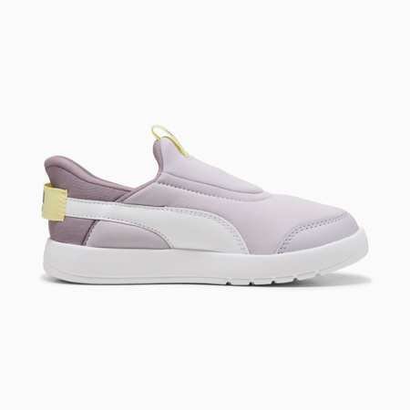 Buty sportowe dziewczęce Puma COURTFLEX V3 SLIPTECH PS fioletowe 39973408