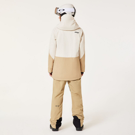 Kurtka narciarska damska Oakley TNP TBT beżowa FOA500472-BCL