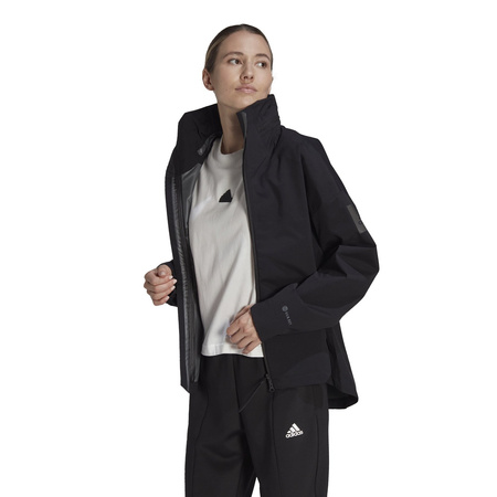 Kurtka damska adidas MYSHELTER RAIN.RDY czarna HT8774