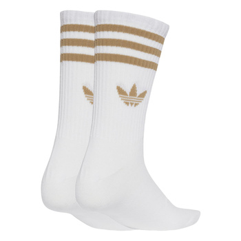 Skarpety unisex adidas 3-STRIPES 3-PACK białe JV7407