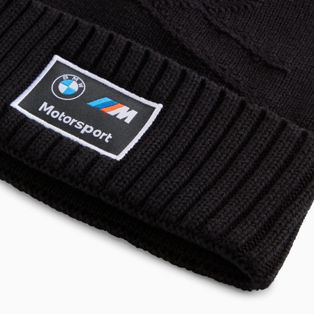 Czapka zimowa unisex Puma BMW MMS CLASSIC CUFF czarna 02567001