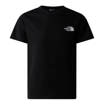 Koszulka dziecięca The North Face SIMPLE DOME czarna NF0A8DRPJK3