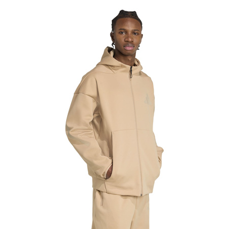 Bluza z kapturem męska adidas Z.N.E. beżowa KC7904