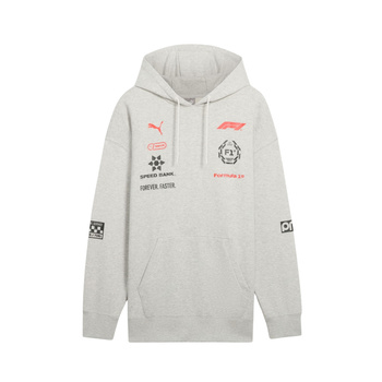 Bluza z kapturem męska Puma F1 RACING szara 63224401