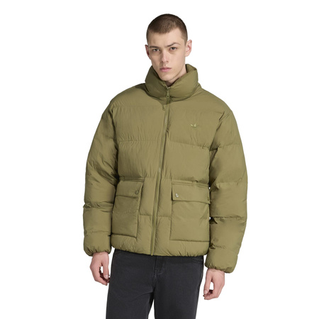 Kurtka puchowa męska adidas PUFFER zielona JW5817