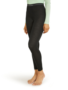Legginsy termiczne damskie Icebreaker 175 EVERYDAY czarne IB104476001