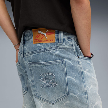 Spodnie dresowe męskie Puma X A$AP ROCKY LASER MONOGRAM wielokolorowe 63342801