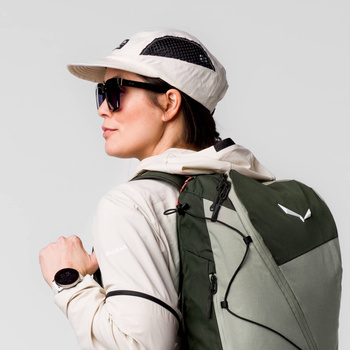 Czapka z daszkiem unisex Salewa HEMP FLEX beżowa 00-0000028925_7260