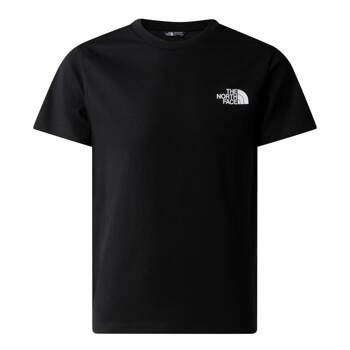 Koszulka dziecięca The North Face S/S SIMPLE DOME czarna NF0A87T4JK3