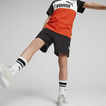 Spodenki chłopięce Puma POWER TR CL czarne 67323001
