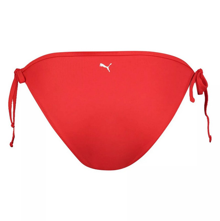 Bikini damskie dół Puma SWIM SIDE TIE czerwony 90769101