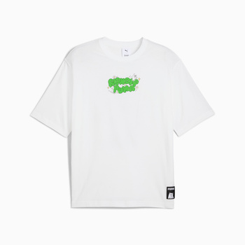 Koszulka męska Puma X RIPNDIP BOXY GRAPHIC biała 63241302