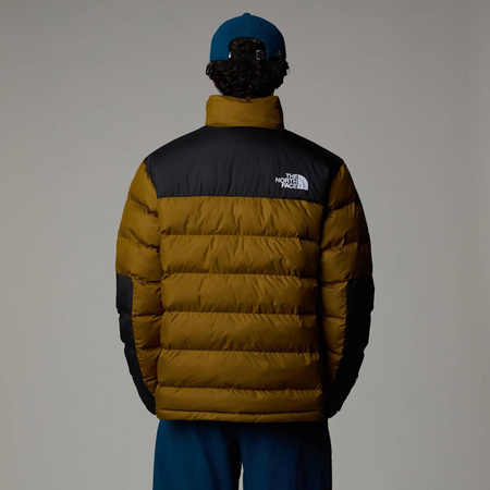 Kurtka puchowa męska The North Face LIMBARA brązowa NF0A89EG1OB