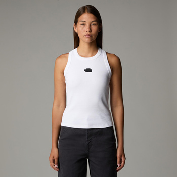 Tank top damski The North Face SLIM biały NF0A8BVTFN4