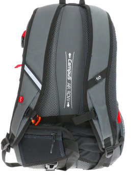 Plecak turystyczny unisex Campus TAUPO 26 L czarny CU0716125230