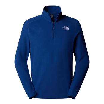 Polar męski The North Face 100 GLACIER 1/4 niebieski NF0A855WD1R