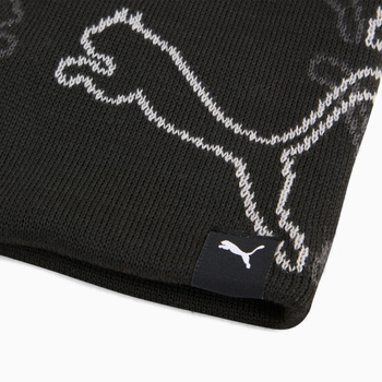 Czapka zimowa unisex Puma CAT GRAPHIC MID CROWN czarna 02638101