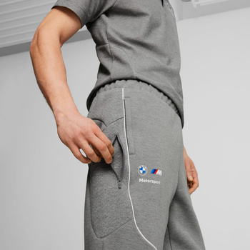 Spodnie dresowe męskie Puma BMW MMS szare 62745803