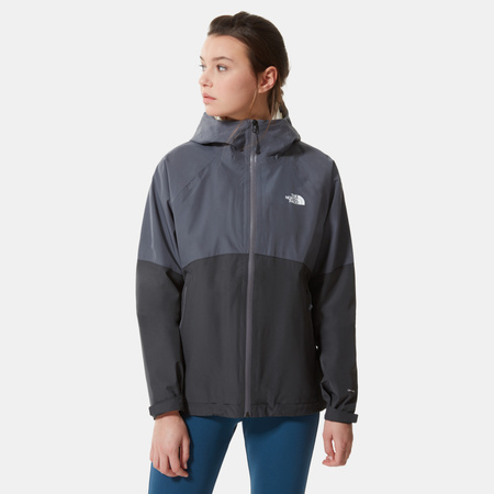 Kurtka przeciwdeszczowa damska The North Face DIABLO DYNAMIC szara NF0A555WZ0A