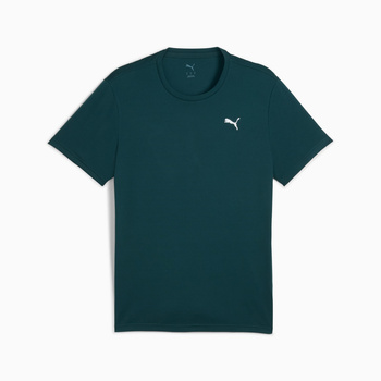 Koszulka męska Puma TAD ESSENTIAL POLY TEXTURE zielona 52715575