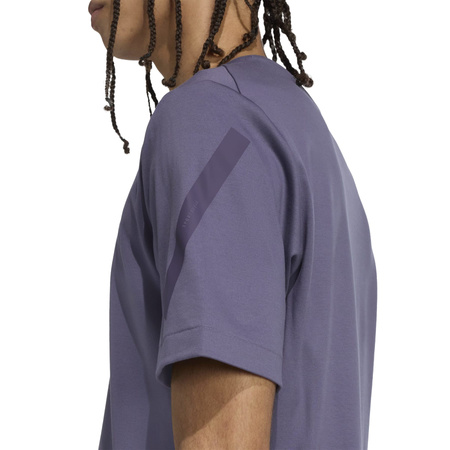Koszulka męska adidas Z.N.E. fioletowa JW4740