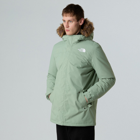 Kurtka z kapturem męska The North Face ZANECK zielona NF0A4M8HBQ1