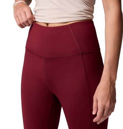 Legginsy damskie Columbia BOUNDLESS TREK bordowe 2033514624