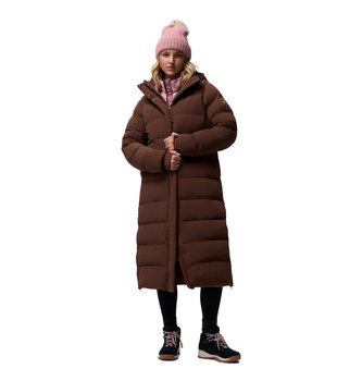 Kurtka puchowa damska Columbia AMAZE PUFF brązowa 2134894256