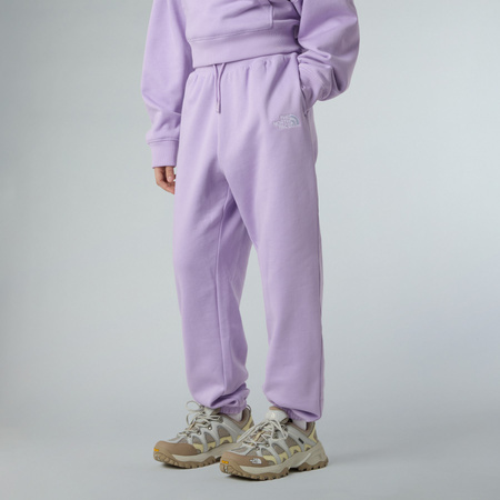Spodnie dresowe dziecięce The North Face ESSENTIAL LOOSE fioletowe NF0A8BHSQZI