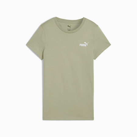 Koszulka damska Puma ESS SMALL NO.1 LOGO zielona 68237382
