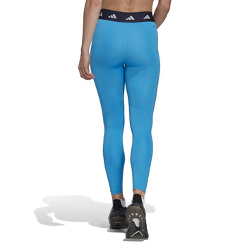 Legginsy damskie adidas TECHFIT 7/8 niebieskie HL6074