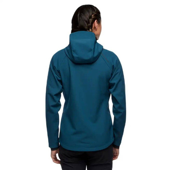 Bluza z kapturem damska Black Diamond ELEMENT niebieska AP7440254022