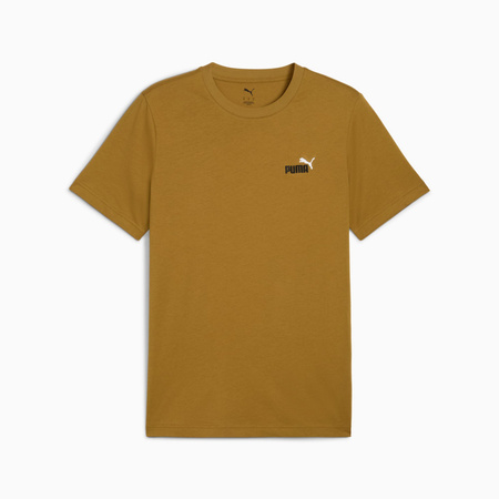 Koszulka męska Puma ESS 2 COLOR SMALL NO.1 LOGO brązowa 68471769