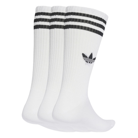 Skarpety unisex adidas 3-STRIPES HIGH 3-PACK białe JV7416