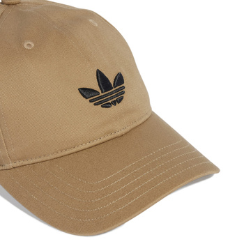 Czapka z daszkiem unisex adidas ADICOLOR brązowa JY5064