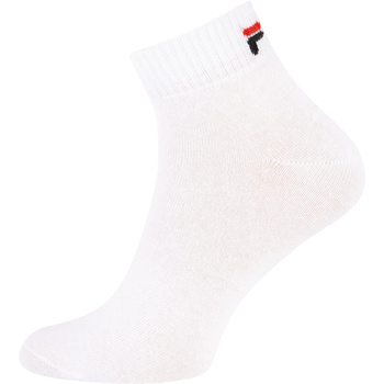 Skarpety unisex Fila QUARTER PLAIN 3-PACK białe F9300-300