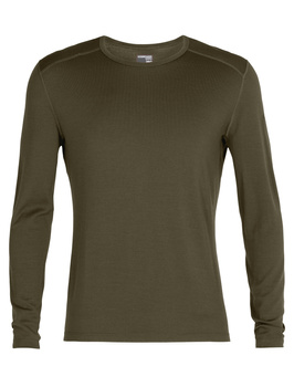 Longsleeve termiczny męski Icebreaker 260 TECH zielony IB104371069